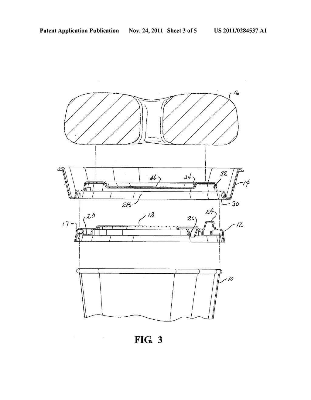 PASTRY CRADLE AND CRADLE/LID COMBINATION - diagram, schematic, and image 04