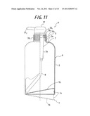 SYNTHETIC RESIN CONTAINER HAVING INVERTED, FOLDED BACK BOTTOM WALL diagram and image