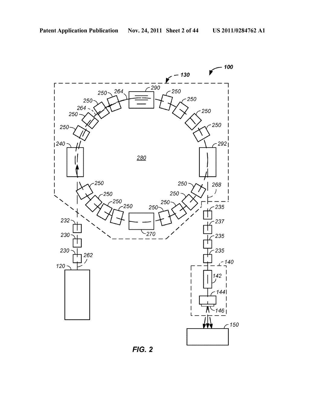 CHARGED PARTICLE EXTRACTION APPARATUS AND METHOD OF USE THEREOF - diagram, schematic, and image 03