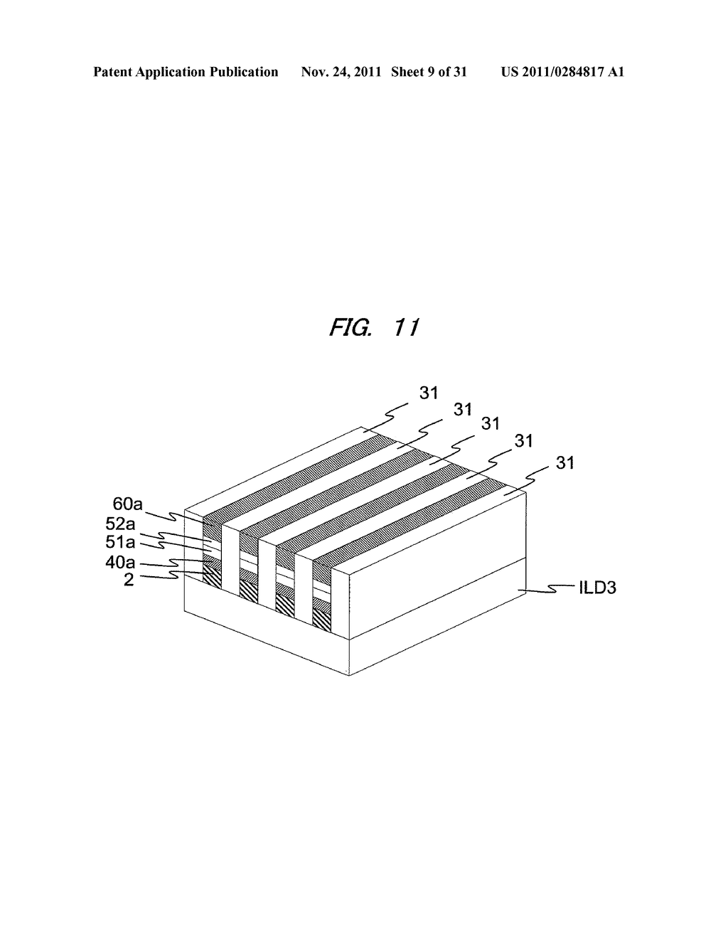 NONVOLATILE SEMICONDUCTOR MEMORY DEVICE AND MANUFACTURING METHOD THEREOF - diagram, schematic, and image 10