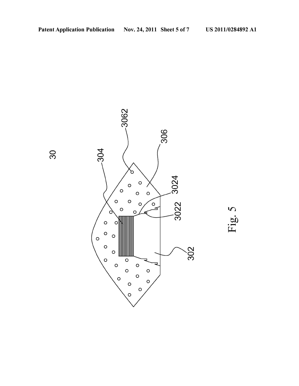 LIGHT EMITTING DIODE APPARATUS AND METHOD FOR ENHANCING LUMINOUS     EFFICIENCY THEREOF - diagram, schematic, and image 06