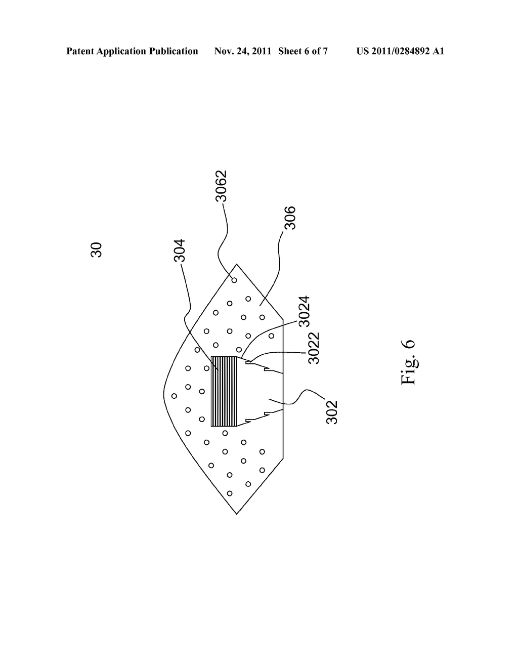 LIGHT EMITTING DIODE APPARATUS AND METHOD FOR ENHANCING LUMINOUS     EFFICIENCY THEREOF - diagram, schematic, and image 07