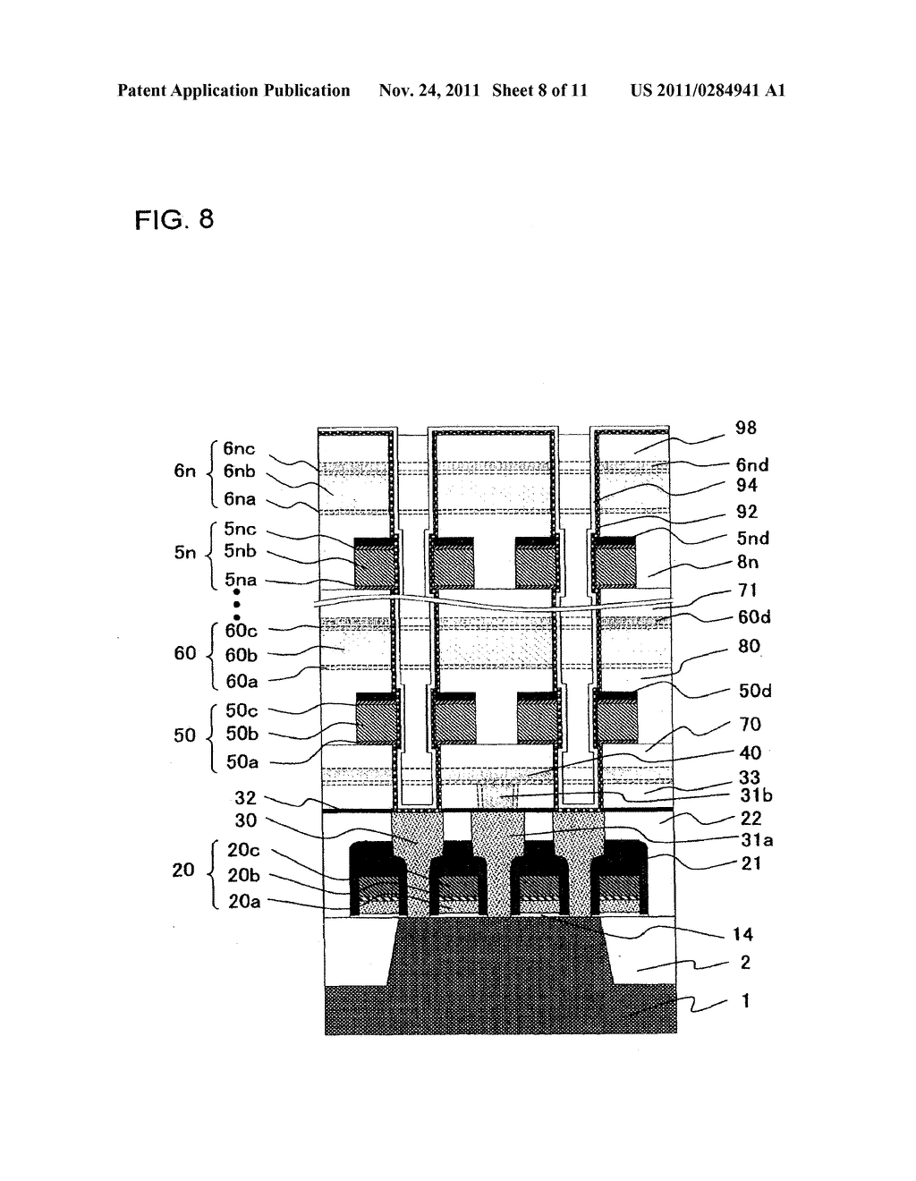 METHOD OF FABRICATING A SEMICONDUCTOR DEVICE - diagram, schematic, and image 09