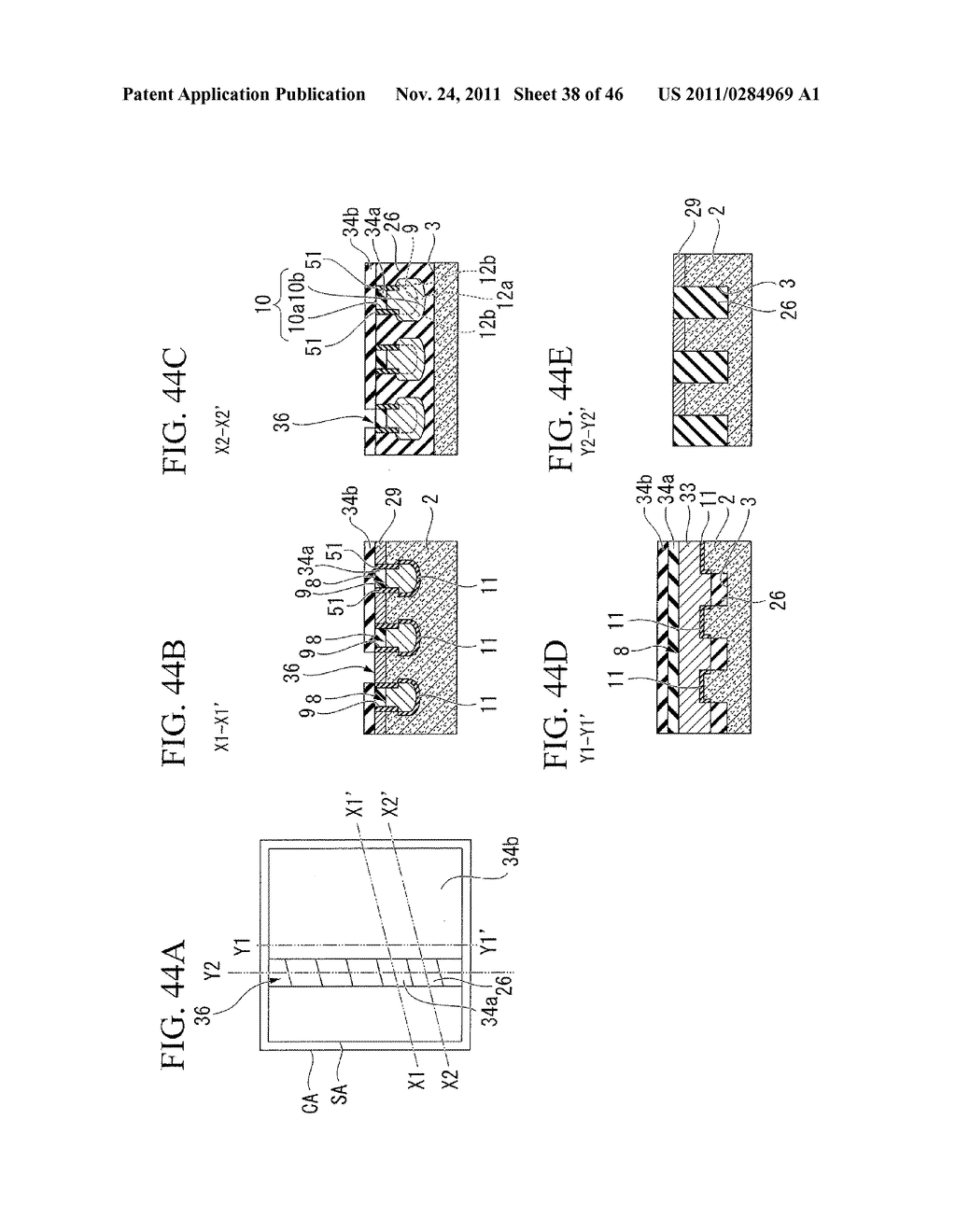 SEMICONDUCTOR DEVICE, METHOD OF FORMING SEMICONDUCTOR DEVICE, AND DATA     PROCESSING SYSTEM - diagram, schematic, and image 39