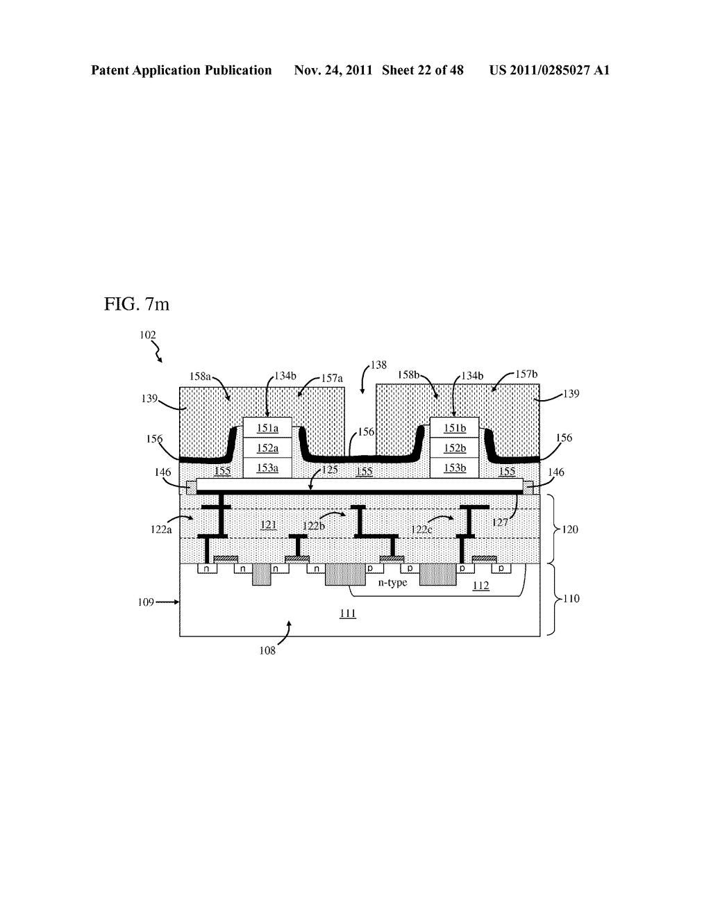 SEMICONDUCTOR CIRCUIT STRUCTURE AND METHOD OF FORMING THE SAME USING A     CAPPING LAYER - diagram, schematic, and image 23