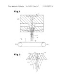 MELT SPINNING METHOD AND APPARATUS diagram and image