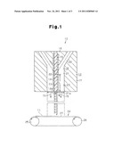 MELT SPINNING METHOD AND APPARATUS diagram and image