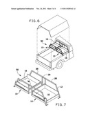 RACK WITH RETRACTABLE DRAWERS FOR THE BED OF A PICK-UP TRUCK diagram and image