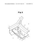 COWL TOP PANEL AND FRONT VEHICLE BODY STRUCTURE FOR AUTOMOBILE diagram and image