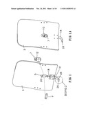 Lock release assembly for a collapsible chair having a fold-down back diagram and image