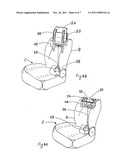 VEHICLE HEADREST ASSEMBLY diagram and image