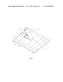 Protection Shell of a Type Suitable for Supporting a Touch Tablet Personal     Computer in Multiple Positions diagram and image