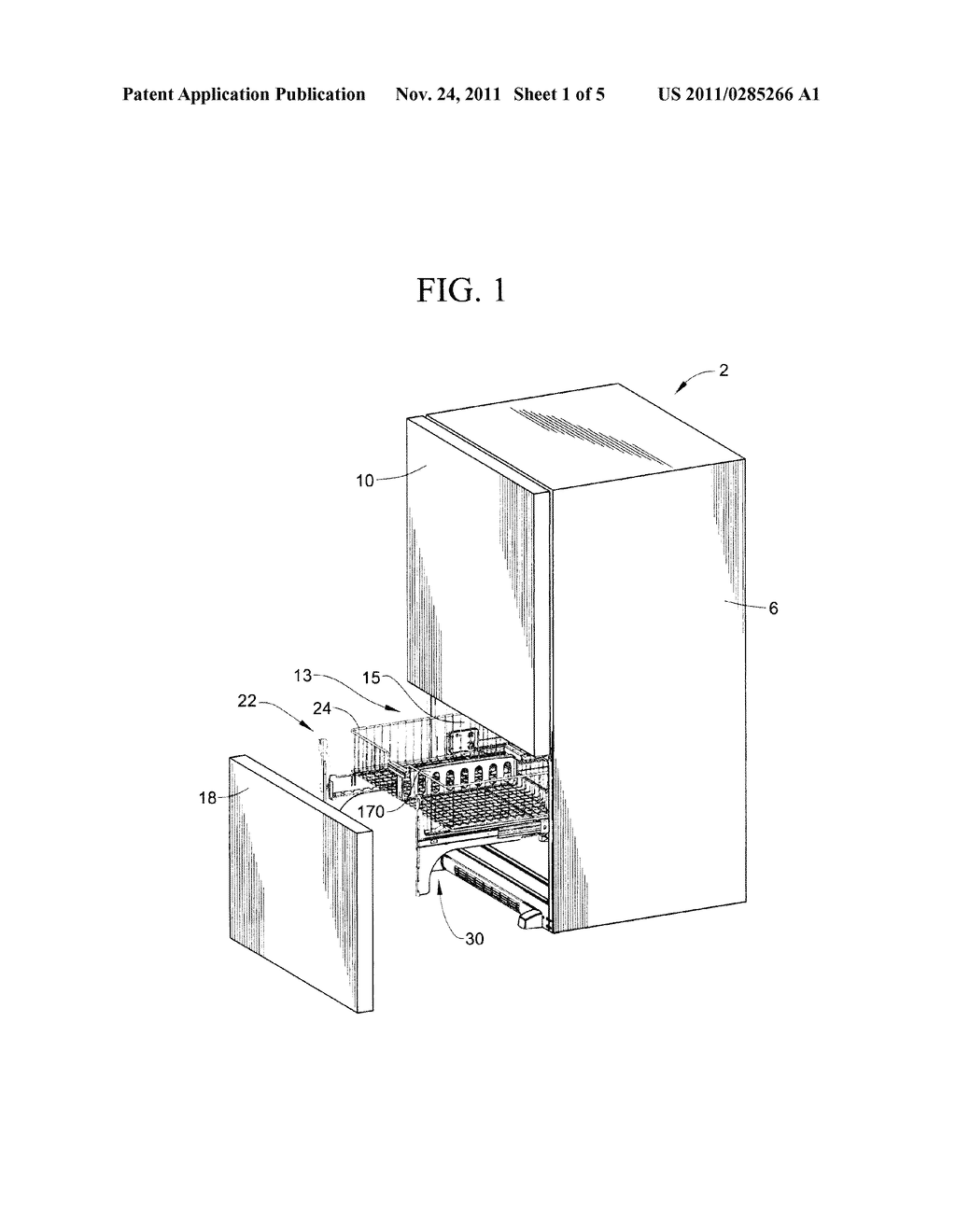 RACK AND PINION REFRIGERATOR STORAGE SYSTEM - diagram, schematic, and image 02