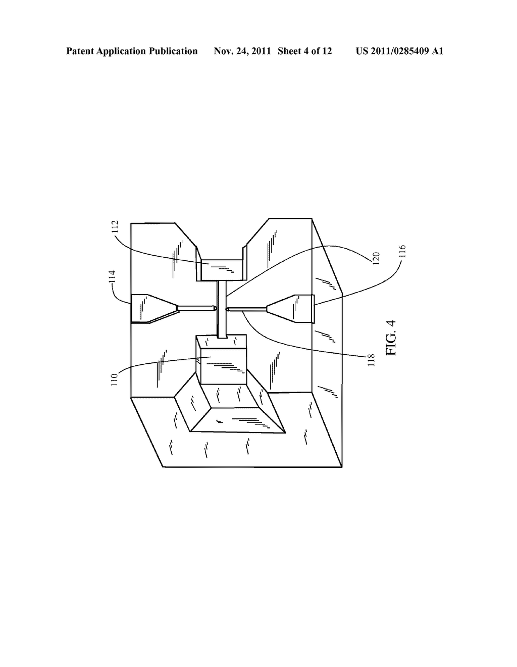 Nanofluidic channel with embedded transverse nanoelectrodes and method of     fabricating for same - diagram, schematic, and image 05