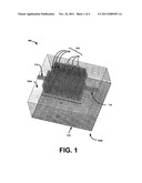 HIGH Q VERTICAL RIBBON INDUCTOR ON SEMICONDUCTING SUBSTRATE diagram and image