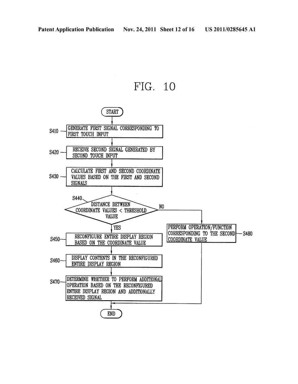 MOBILE TERMINAL AND CONTROL METHOD THEREOF - diagram, schematic, and image 13