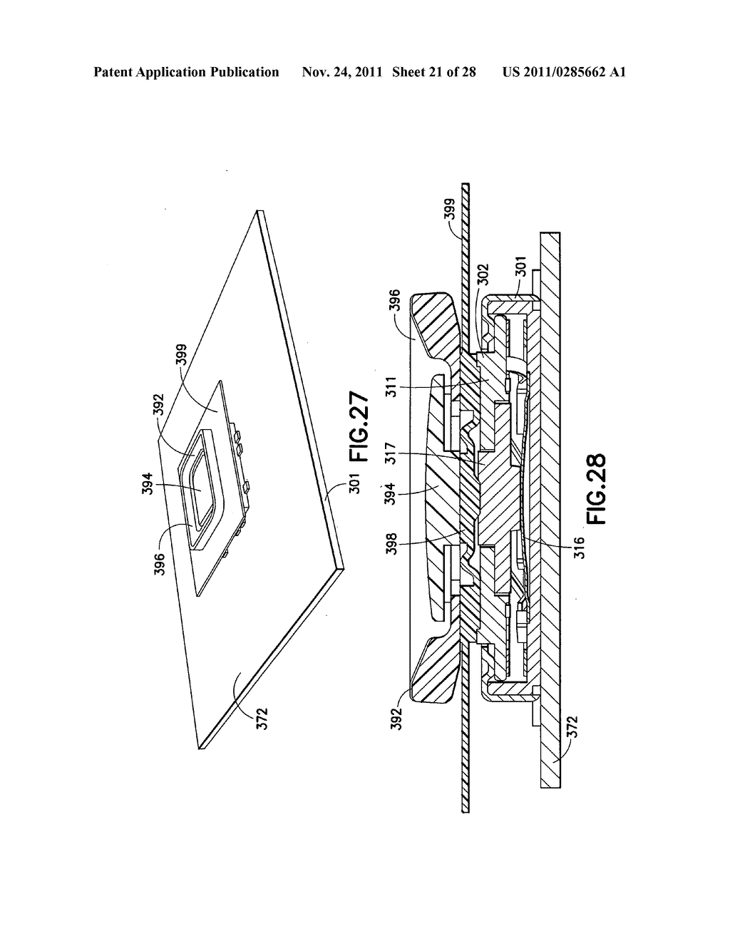 Apparatus and method for an actuator in an electronic device - diagram, schematic, and image 22