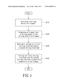 WRITING DEVICE FOR ELECTRONIC PAPER AND WRITING METHOD THEREOF diagram and image