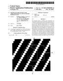 Method and arrangement for three-dimensionally recognizable representation diagram and image