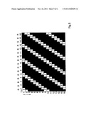 Method and arrangement for three-dimensionally recognizable representation diagram and image