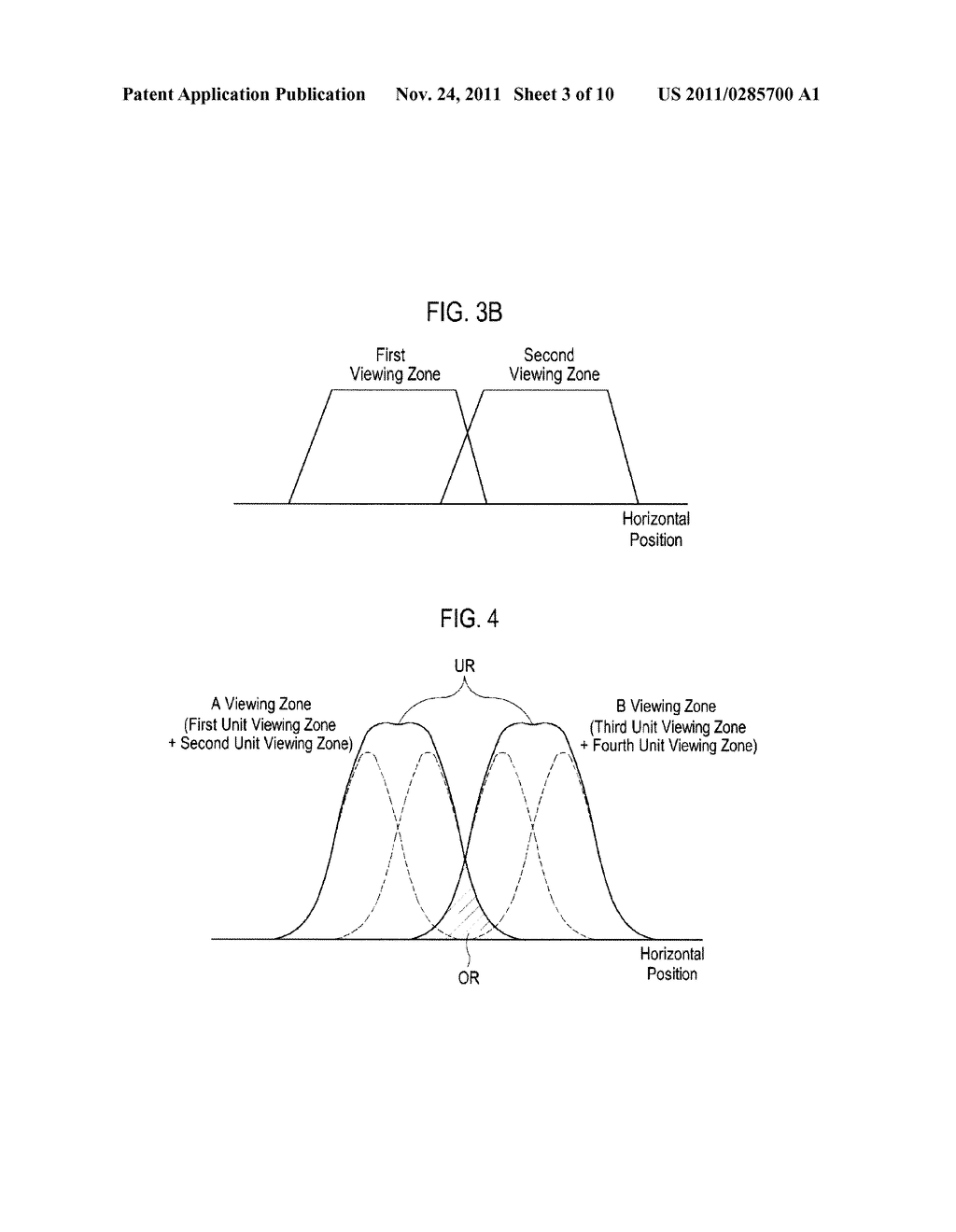 DEVICE FOR THREE-DIMENSIONAL IMAGE DISPLAY USING VIEWING ZONE ENLARGEMENT - diagram, schematic, and image 04