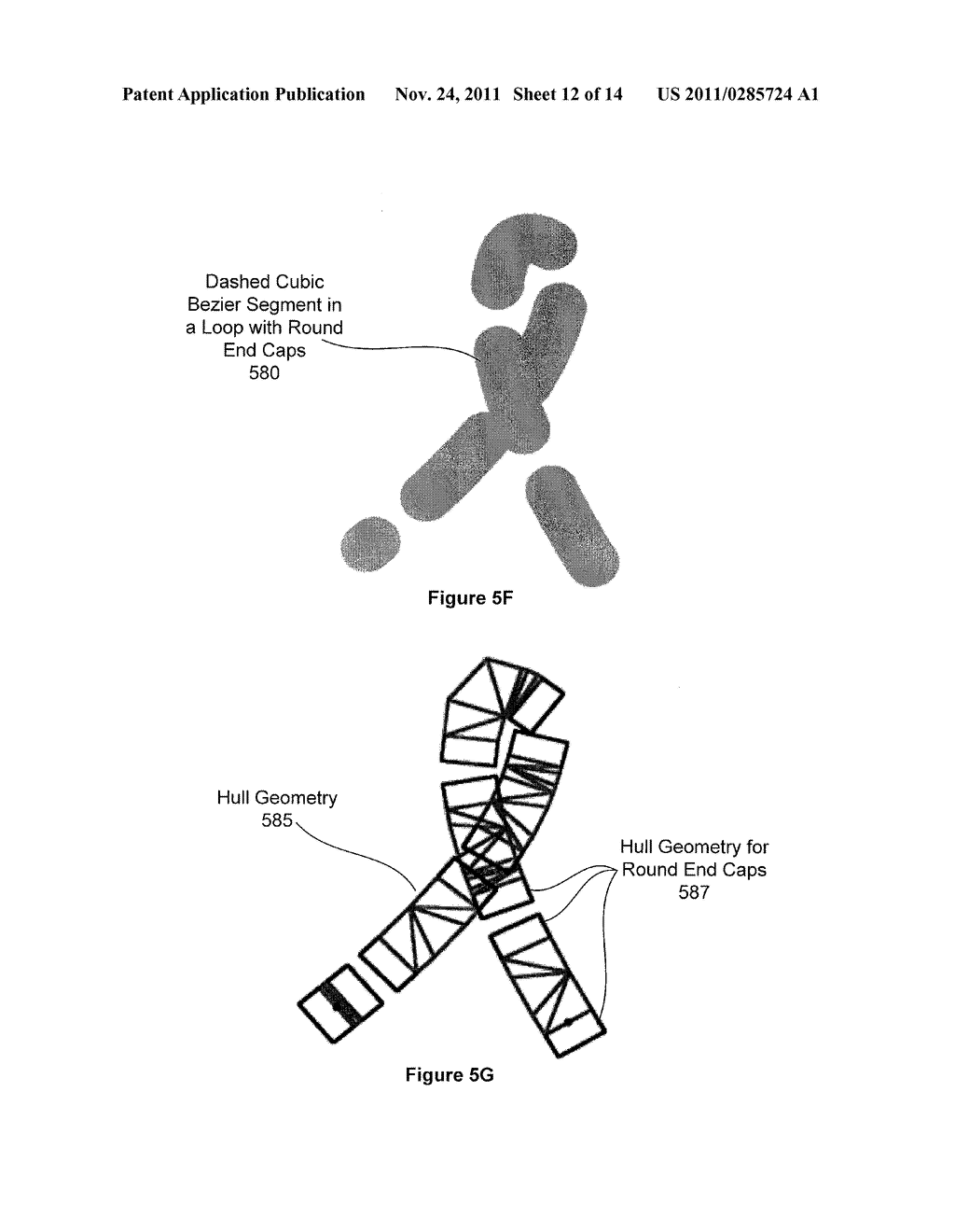 CONVERSION OF DASHED STROKES INTO QUADRATIC B ZIER SEGMENT SEQUENCES - diagram, schematic, and image 13