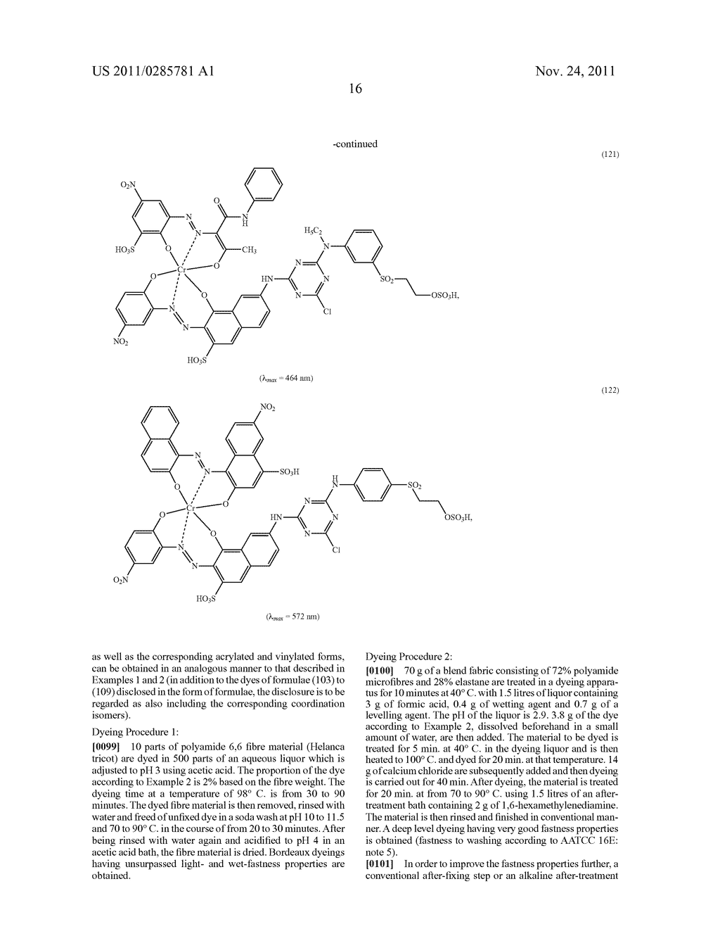 REACTIVE DYES, THEIR PREPARATION AND THEIR USE - diagram, schematic, and image 18