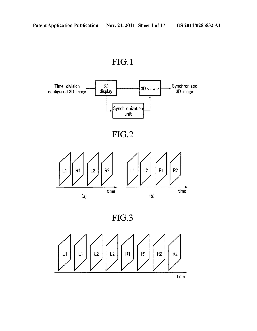 THREE DIMENSIONAL IMAGE DISPLAY DEVICE AND A METHOD OF DRIVING THE SAME - diagram, schematic, and image 02