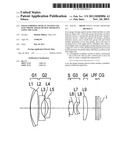 Image forming optical system and electronic image pickup apparatus using     the same diagram and image