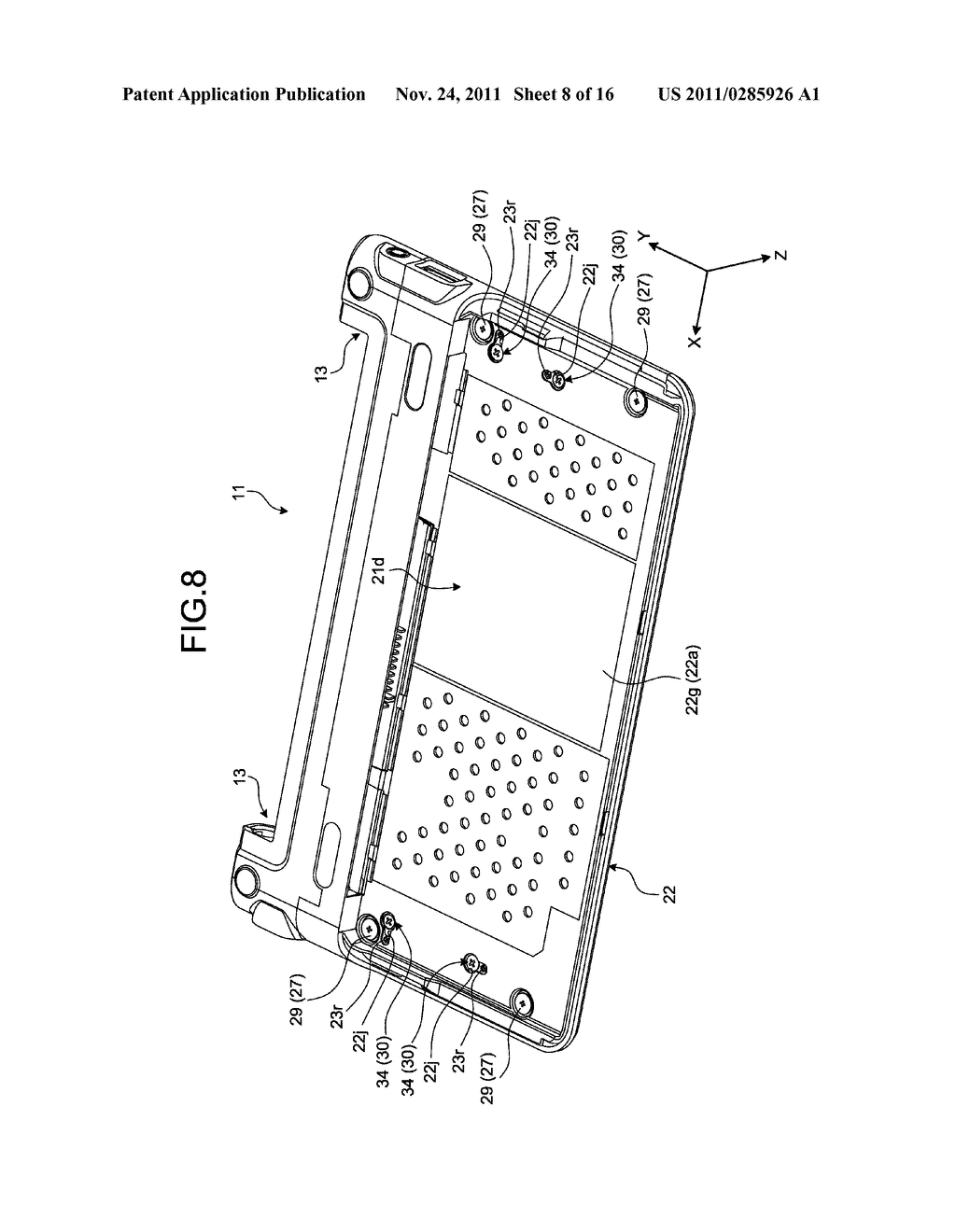 TELEVISION APPARATUS AND ELECTRONIC DEVICE - diagram, schematic, and image 09