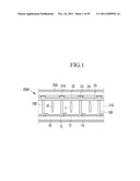 LIQUID CRYSTAL DISPLAY INCLUDING A SPACER ELEMENT AND METHOD FOR     FABRICATING THE SAME diagram and image