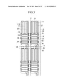 LIQUID CRYSTAL DISPLAY INCLUDING A SPACER ELEMENT AND METHOD FOR     FABRICATING THE SAME diagram and image