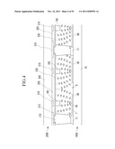 LIQUID CRYSTAL DISPLAY INCLUDING A SPACER ELEMENT AND METHOD FOR     FABRICATING THE SAME diagram and image