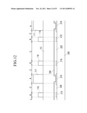 LIQUID CRYSTAL DISPLAY INCLUDING A SPACER ELEMENT AND METHOD FOR     FABRICATING THE SAME diagram and image