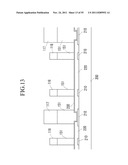 LIQUID CRYSTAL DISPLAY INCLUDING A SPACER ELEMENT AND METHOD FOR     FABRICATING THE SAME diagram and image