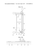 LIQUID CRYSTAL DISPLAY INCLUDING A SPACER ELEMENT AND METHOD FOR     FABRICATING THE SAME diagram and image