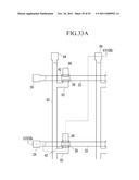 LIQUID CRYSTAL DISPLAY INCLUDING A SPACER ELEMENT AND METHOD FOR     FABRICATING THE SAME diagram and image