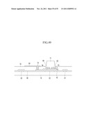 LIQUID CRYSTAL DISPLAY INCLUDING A SPACER ELEMENT AND METHOD FOR     FABRICATING THE SAME diagram and image