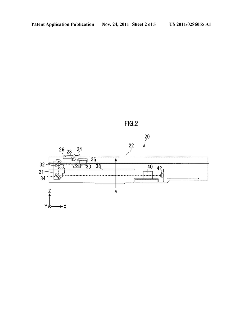 READING APPARATUS, IMAGE FORMING APPARATUS AND IMAGE READING CONTROL     METHOD - diagram, schematic, and image 03