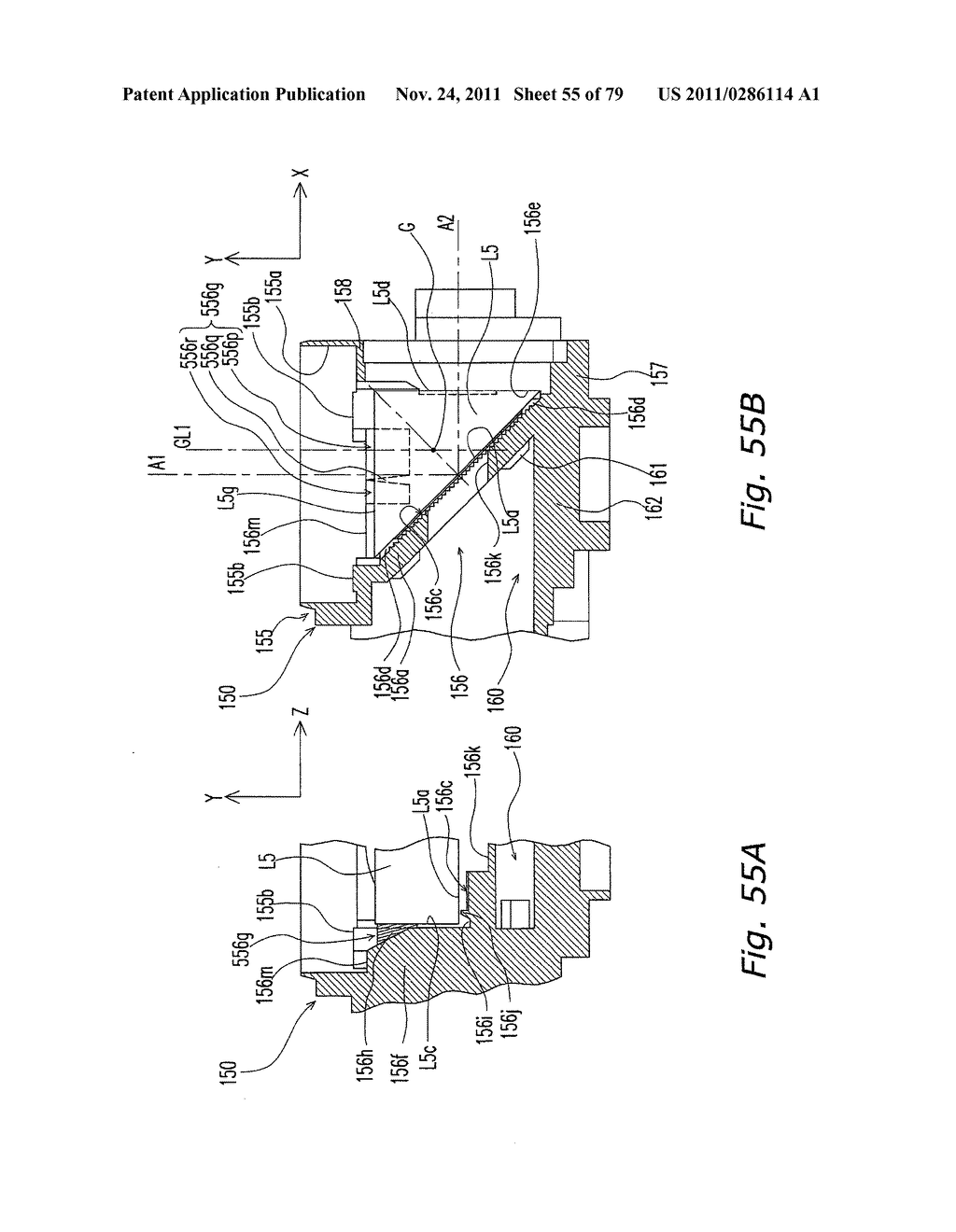 LENS BARREL, IMAGE PICKUP DEVICE, AND LENS BARREL MANUFACTURING METHOD - diagram, schematic, and image 56