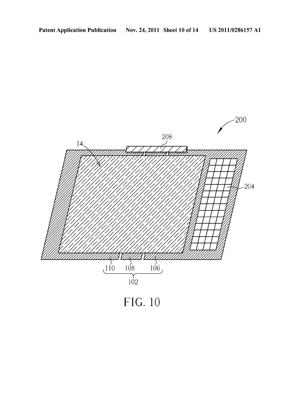 ELECTRONIC DEVICE CAPABLE OF PROVIDING A DISPLAY PANEL WITH PLANAR SUPPORT - diagram, schematic, and image 11