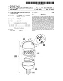 Semiconductor lamp and light bulb type LED lamp diagram and image