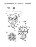 Semiconductor lamp and light bulb type LED lamp diagram and image