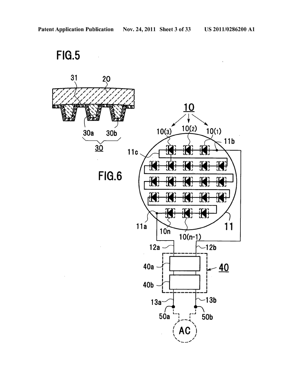 Semiconductor lamp and light bulb type LED lamp - diagram, schematic, and image 04