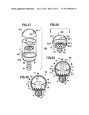 Semiconductor lamp and light bulb type LED lamp diagram and image