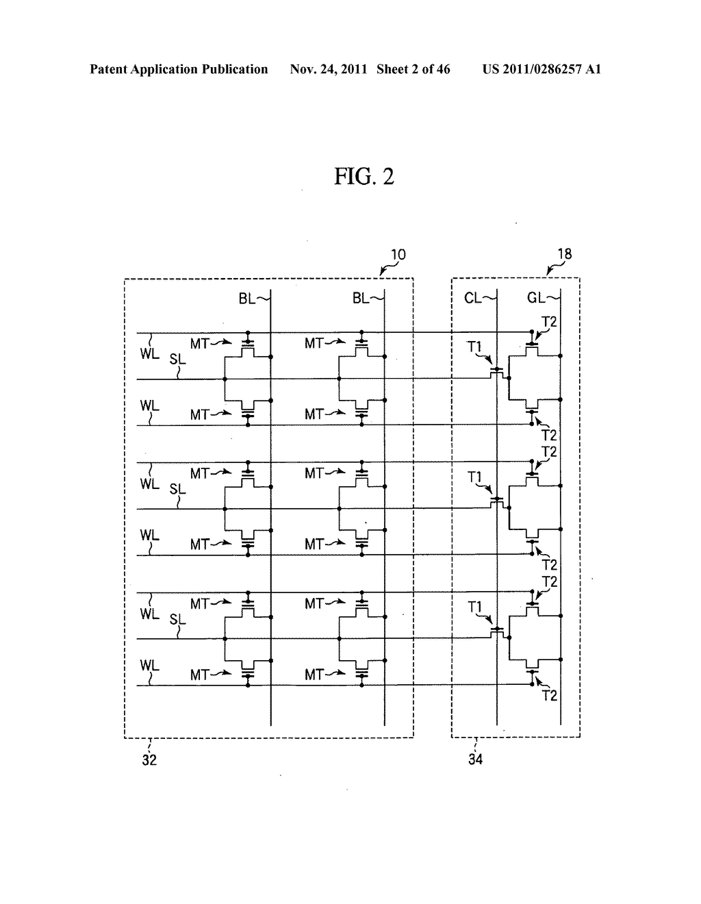 SEMICONDUCTOR MEMORY DEVICE AND METHOD FOR DRIVING SEMICONDUCTOR MEMORY     DEVICE - diagram, schematic, and image 03
