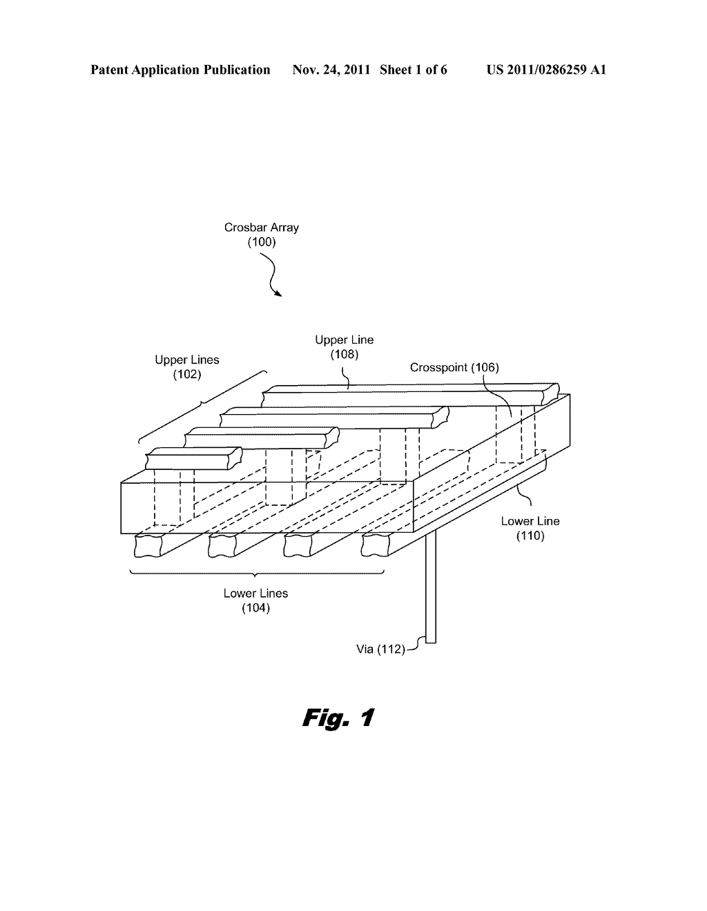 Reading Memory Elements Within a Crossbar Array - diagram, schematic, and image 02