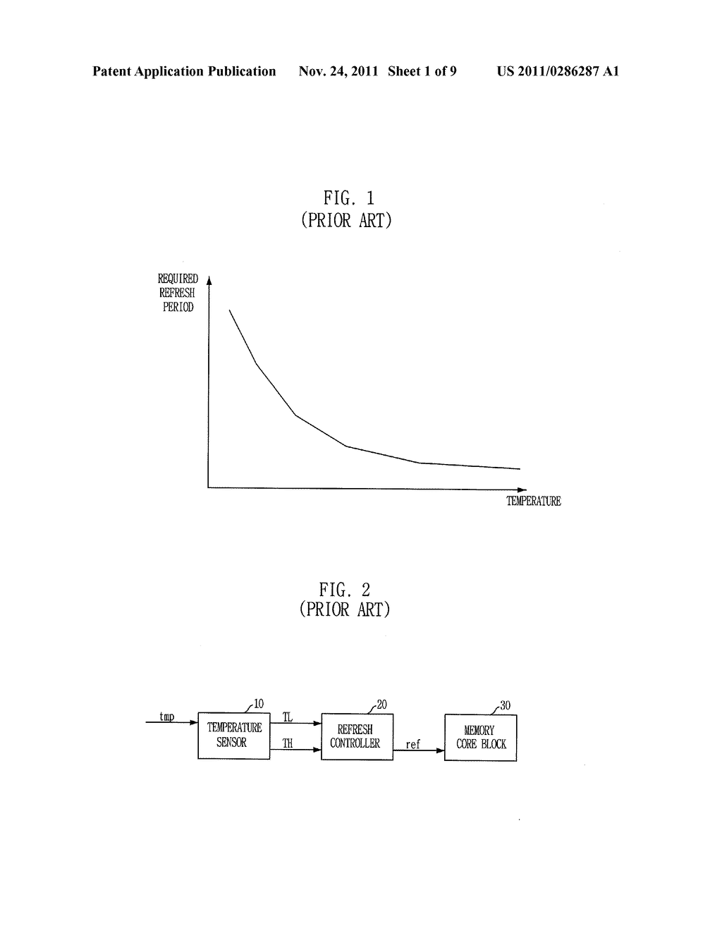 SEMICONDUCTOR MEMORY DEVICE WITH OPTIMUM REFRESH CYCLE ACCORDING TO     TEMPERATURE VARIATION - diagram, schematic, and image 02