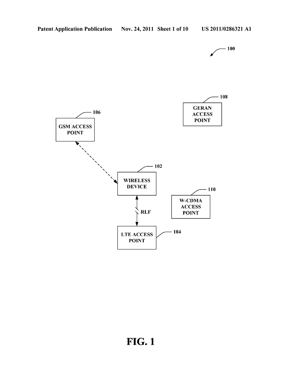 TIME-SLICED SEARCH OF RADIO ACCESS TECHNOLOGIES DURING CONNECTED-MODE     RADIO LINK FAILURE - diagram, schematic, and image 02