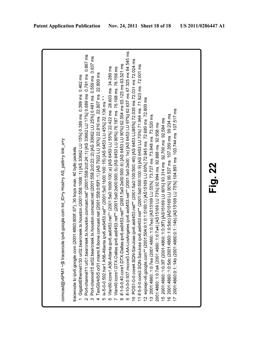 ASCERTAINING PER-HOP NETWORK CHARACTERISTICS - diagram, schematic, and image 19